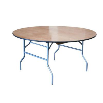 China Modern Plywood Round Folding Table for sale