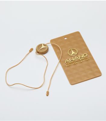 China Other Garment AccessoriesHigh Quality Brand Customized 3d Logo Embossed Plastic Hang Tag For Clothing for sale