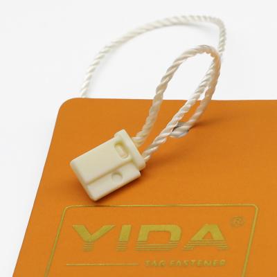 China Sustainable Clothing Clothes Rope Card Loop Twine Tags Clothes Adjust Hanging Tag Rope for sale