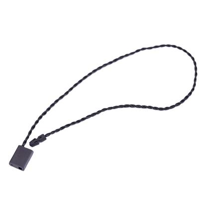 China Other Sign Label Convenient Place Around Hang Tag Rope Plastic Connector Product Tagline for sale