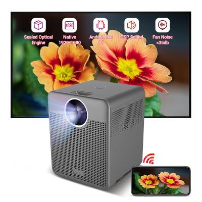 China De Pico Hotack Wholesale T03 Smart 1080P Full HD Android LED LCD Display 4K Portable Home Theater Projector Proyector for sale