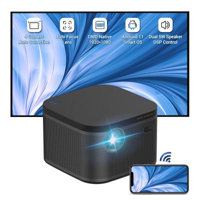 China Pico Hotack Newest Smart Android 1080P Full HD DLP Video Projector 4K Wifi Mini Portable Movie LED Beamer Native Projectors for sale