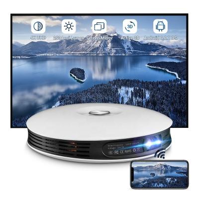 China 3D Projector Throw DLP Projector Smartphone Home Multimedia Video Ready Customs Android 3D 4K HD Short Lead Projectors for sale