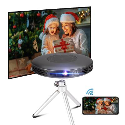 China Internet Ready Pico Mini Led DLP Bluetooth Pocket Wifi Video Portable Smart Android Home Theater Projector 4k Outdoor Christmas Projectors for sale