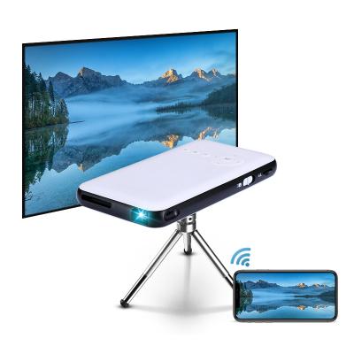 China Android 4.4 Quad-core RK3128 DLP Latest Mini Smart Projector DLP With Big Price Projectors for sale