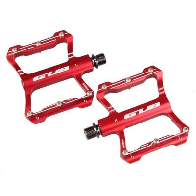 China BMX GUB 008Ultralight Aluminum Alloy Bicycle Pedal CNC Sealed Supporting Flat Platform Pedal MTB Non-slip Riding Bike Cycling Part 2pc for sale