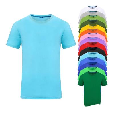 China 2022 Wholesale Custom QUICK DRY 100% Cotton Men's T Shirts High Quality Colors Women's T-Shirts In The Blank T-shirt for sale