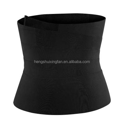 China Logo Latex Waist Trainer Tummy Custom Breathable Wrap Elastic Waist Trainer Body Shaper Corset Body Shaper For Women for sale