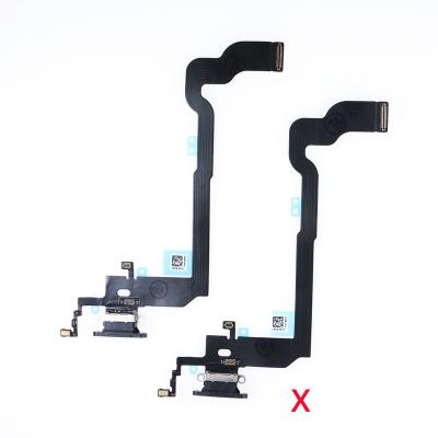 China Original For Iphone X XS Max Phone Parts For Iphone X Flex Cable Flex Phone With Microphone Repair X Replacement for sale