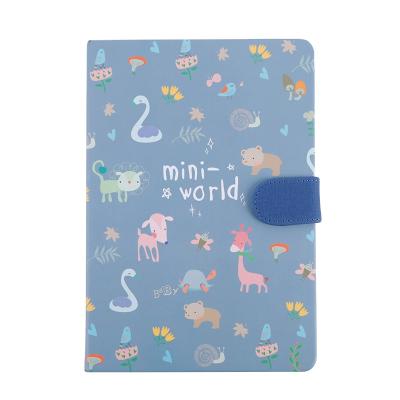 China Printed 2020 New Arrivals Wholesale Recycle A5 Notebook Journal Diary Planner Hard Cover Magnetic Notebook for sale