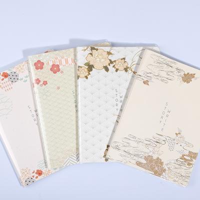 China Printed 25mm Frosted Sleeve Rubber Story Write A5/B5 Clear PVC Plastic Soft Lid Notebook for sale