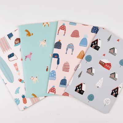 China Printed Cute China School Stationery Customized 32 Sheets Quilting Notebook for sale