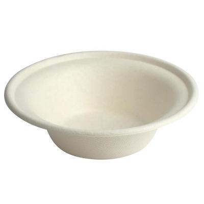 China 12 Bowl 100% Disposable Heavy Duty Natural Sugarcane Biodegradable Compostable Bagasse Bagasse, Eco-Friendly Paper Alternative for sale