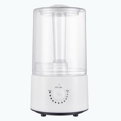 China 2L Hotel Portable Ultrasonic Mist Humidifier with Color Night Light for sale