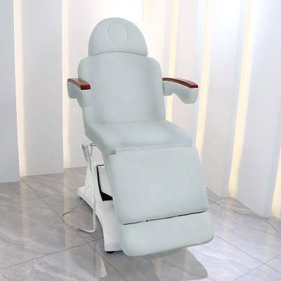 China Modern PVC Leather Facial Bed Chair Salon Beauty Electric Yimmi E01 Beauty Chair for sale