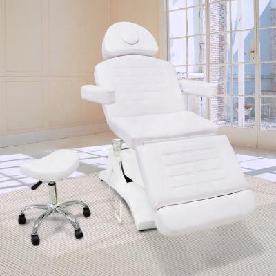 China Modern Multifunction Beauty Spa Facial Furniture Salon Furniture 4 Motors Facial Massage Table Chair Electric Beauty Bed for sale