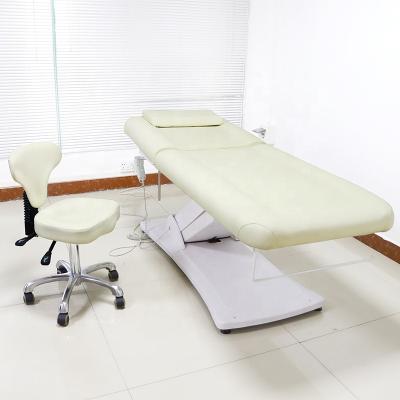 China Modern Beauty Salon Equipment 2 Motor Eyelash Spa Acupuncture Facial Treatment Bed Electric Yimmi Massage Table Bed for sale