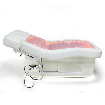 China Modern Medical Bed 2 Motor Electric Spa Yimmi Water Spa Facical Massage Treatment Table Heating Bed Beauty Chair Bed for sale