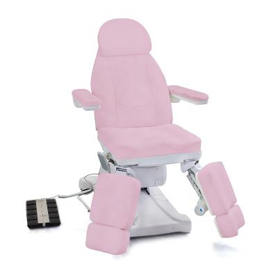 China Modern Electric Pink Electric Facial Aesthetic Massage Table Salon Furniture 5 Color Motor Beauty Salon Furniture 5 Yimmi Electric Pedicure Chair for sale