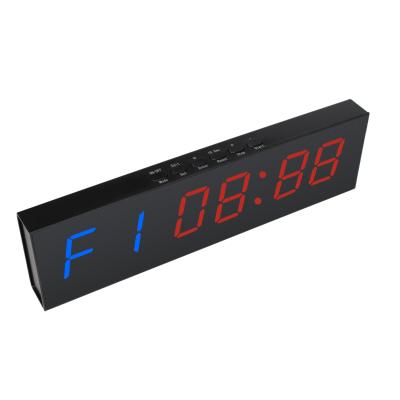 China ABS Wholesale Fitness Interval Workout Timer Digital Countdown Timer Training Group Gym Clock for sale