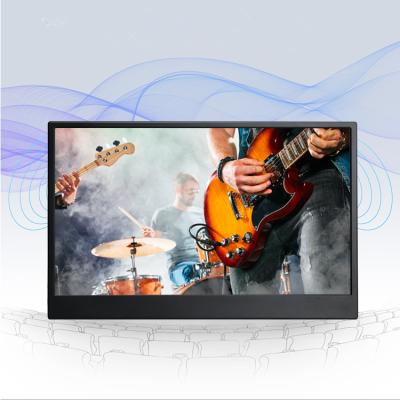 China Portable Speaker 13.3 Inch HD IPS Display 1920x1080 HDR LCD Monitor Type C Port For Laptop PC PS4 for sale