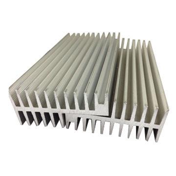 China Heat Sink Extruded Aluminum Radiator / Radiator for sale