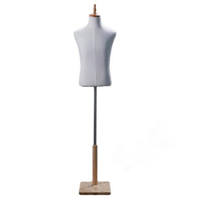 China Customized Wholesale Custom Fashion Half Dress Fashion Male Plastic Mannequins for sale