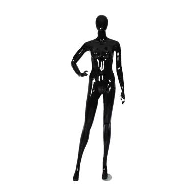 China Other factory good quality black color full body standing female mannequins for sale for sale