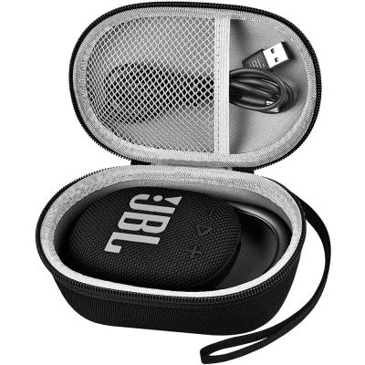 China Waterproof Shockproof Dustproof Case Compatible with JBL Clip 4 Portable Wireless Speaker Black, Storage Bag Only for sale