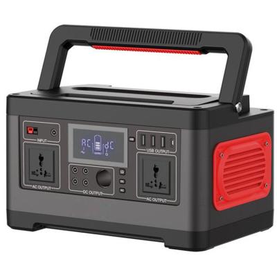 中国 Portable Solar Backup Power Supply 520Wh 500W 1000W Fast Solution Charging Station Generator Power Bank for Outdoor Camping 販売のため