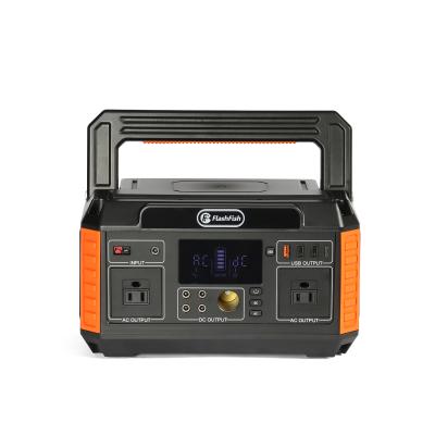 China Home Portable Generator 220V 500W Power Station All In One Solar System Energy Products Solar Battery Charger en venta