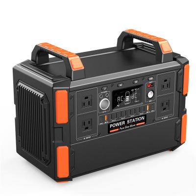 Κίνα Fast Portable Solar Power Generator 110V-240V Back Support Charging AC Output Power Supply For Lifepo4 Home Battery LFP 1000W προς πώληση