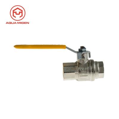 China General DN15 - DN100 Pressure Ball Valve Cw617n or HPB59-3 PN25 Brass for sale