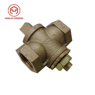 China C84400 Bronze General 1-1/4 Square Main Gas Shut-Off Valve for sale