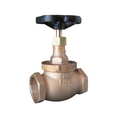 China General PN16 Rated Bronze Union Hood Screw Lift Globe Valve With BSP Thread for sale