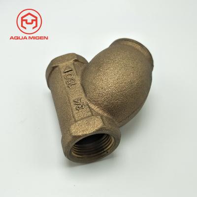 China General PN20 ASTM B62 C83600 Bronze Y-Strainer for sale