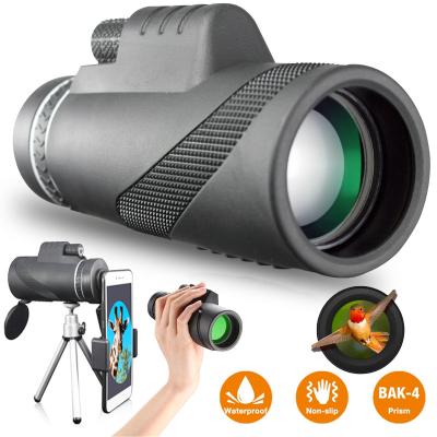 China High Powerful TELESCOPE 10000m Long Range 40X60 Monocular Telescope For Smartphone Zoom Binoculars Low Light Night Vision Waterproof Scope for sale