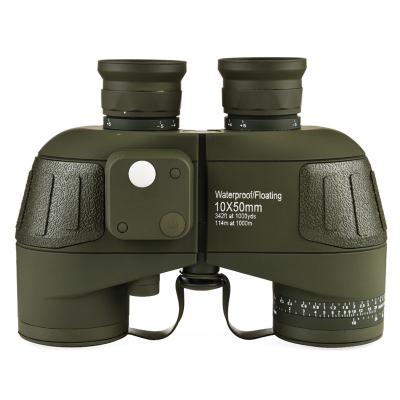 China 10x50 binocularshigh binocular military professional marine power waterproof telescope MFLP 10X50 for sale