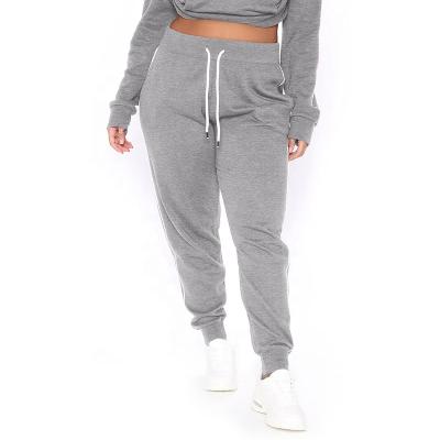 China 2022 Waist Activewear Pants Jogger Plus Size Sweatpants Stylish Girl's Casual Gym Fitness Joggers xxxx for sale