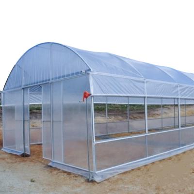 China Chinese style circle house waterproof single-span tunnel greenhouse for agriculture for sale