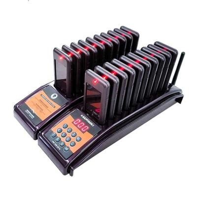 China New Fashion Efficient Electronic Device Pager Call System For Restaurant Social Worker Wireless Pager for sale