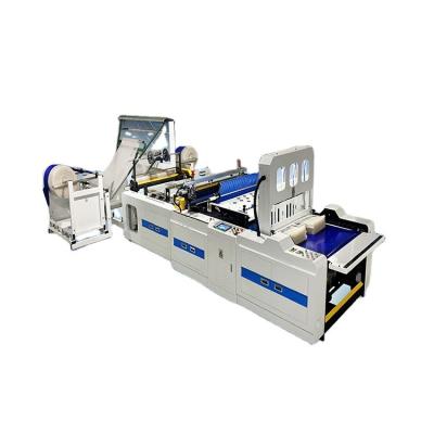 China Hotels Plastic Bag Making Machine Buy Wholesale Quality Small Mini Flat Plastic Pouch Hot Cut Plastic Bag Making Machine for sale