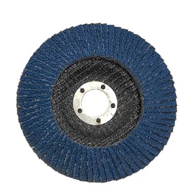 China Zirconia Alumina/ZA 115mm  Zirconia Alumina  Flap Discs for stainless steel, Iron, ferrous metal working, 300pcs/carton for sale