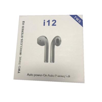 China Perfect Hot Sound I12 TWS Earphone Hands i12 Free Touch Control Earbuds BT TWS Auto Pair i12 Wireless Earbuds for sale