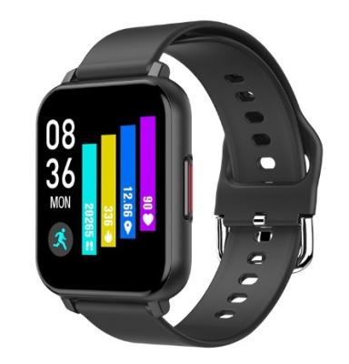 China Hot Sale Amazon Touch Screen Smart Band Fitness Tracker Blood Oxygen Monitor T82 Waterproof Smart Watch for sale