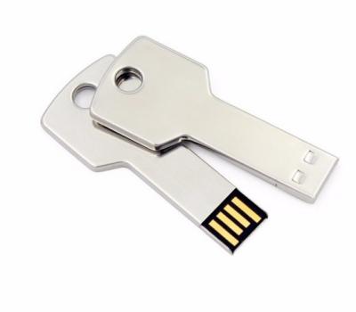 China 2022 Metal Top Selling Gifts Custom Promotional Key Shape USB Drive Metal Flash Key Shaped USB 2.0 16gb Memory Pendrive Key Stick for sale