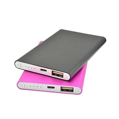 China LED Display Portable Charger 5000mAh Ultra Slim Alloy Powerbank MI Metal Power Banks Ultra Polymer Portable Power Bank For Mobile for sale