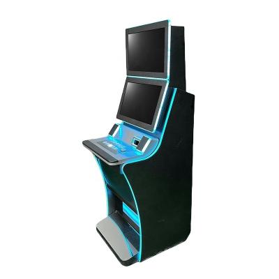 China High Quality Double 21.5inch Curved Screen Amusement Game Machine Skill Game Cabinets W585*H1640*D655 for sale