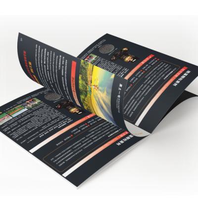 China paper & Cardboard factory sale various design printing custom luxury brochure paper for sale