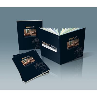 China paper & Custom Printed Cardboard Business Advertising Promotional Book for sale